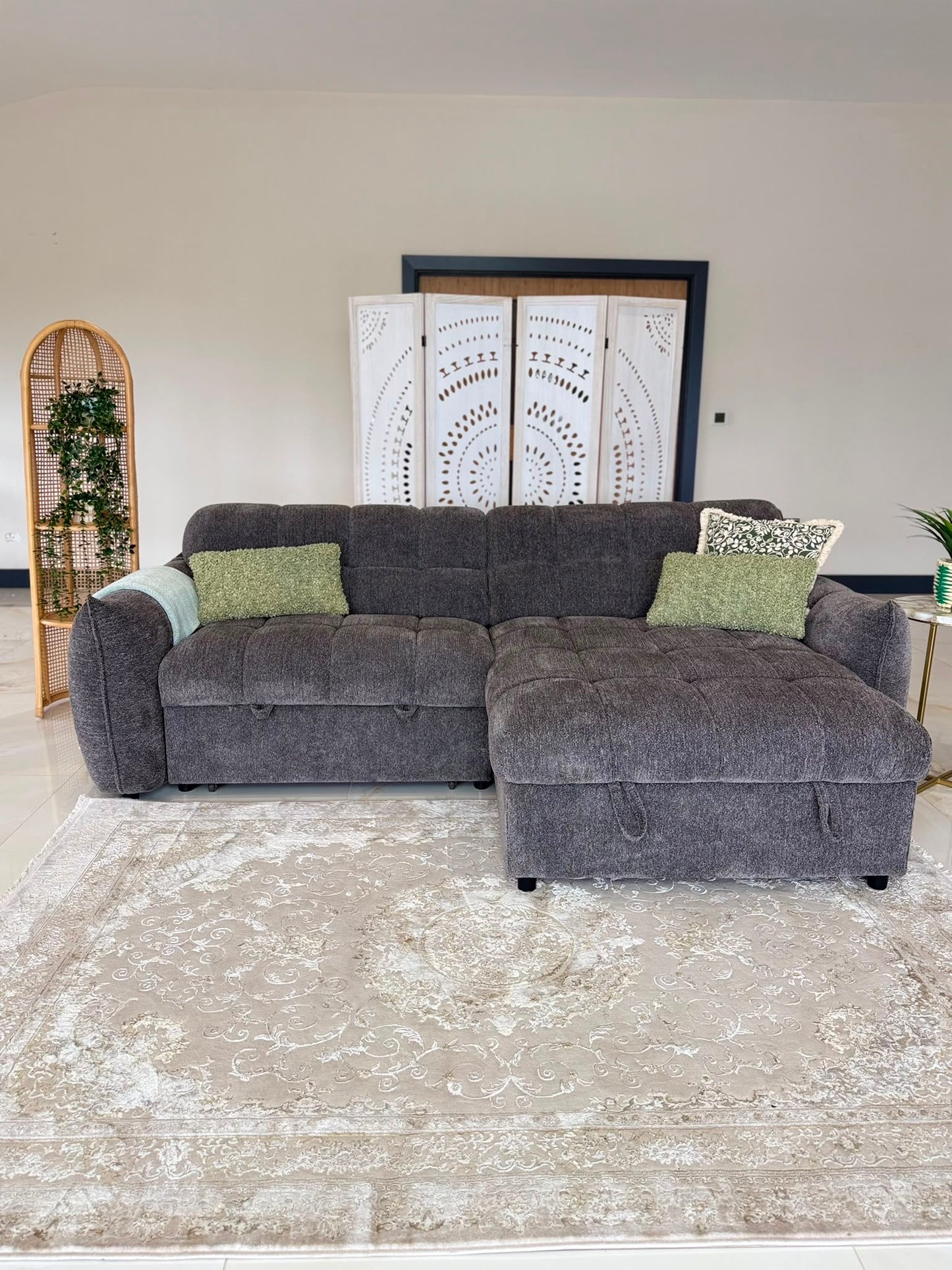 Florida Universal Storage Sofa Bed - Grey