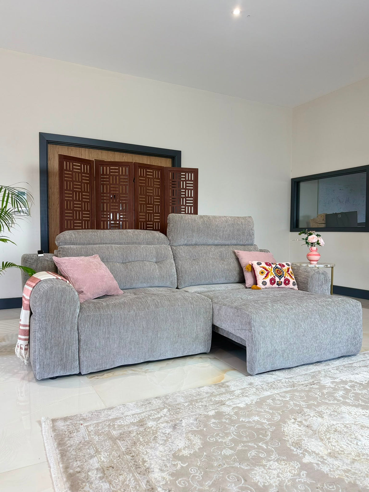 Harrison Electric Sofa Bed - Grey