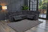 Maverick Black Power Recliner Modular Corner Sofa