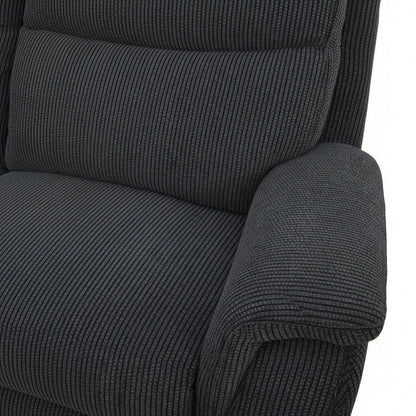 Maverick Black Power Recliner Modular Corner Sofa