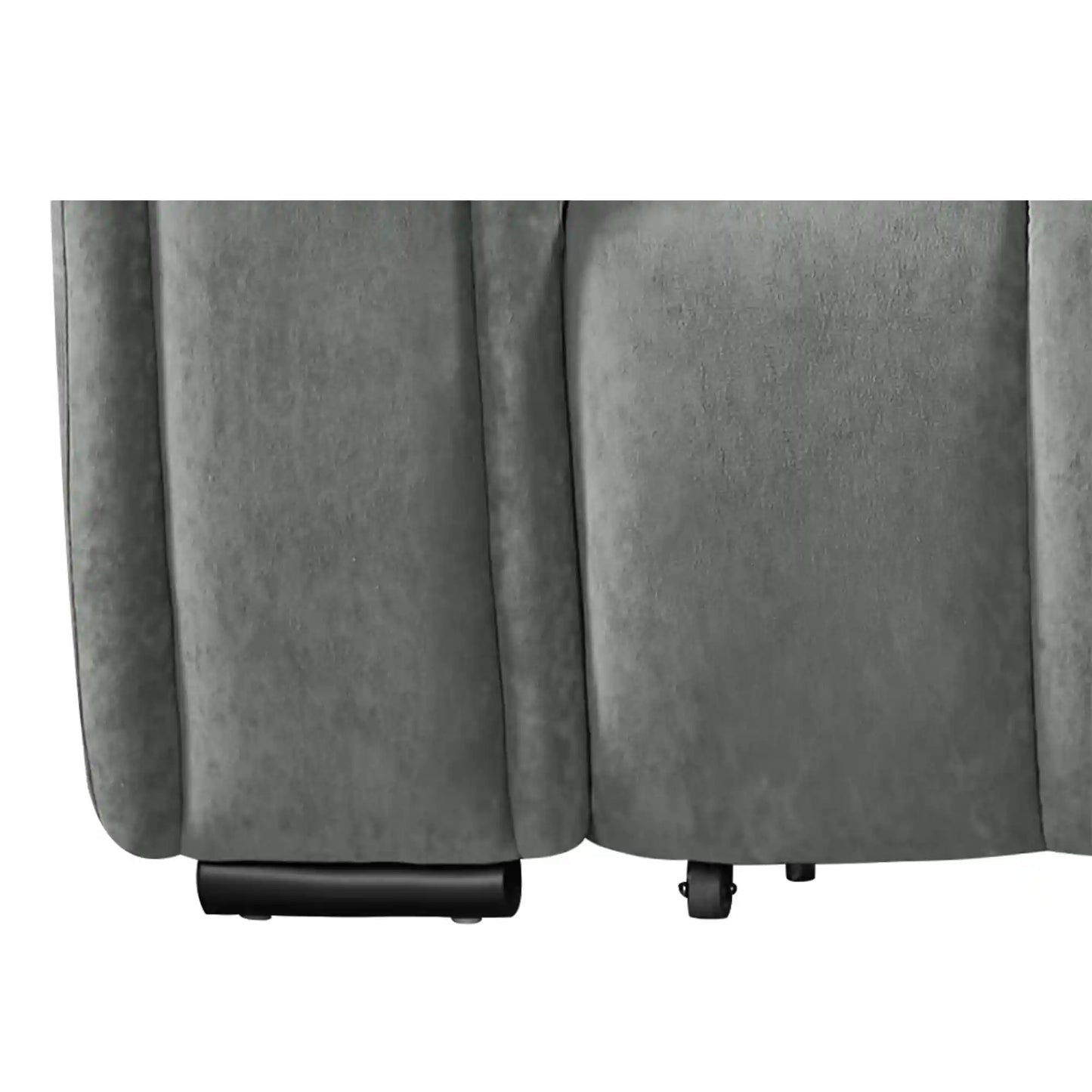 Molly Electric Sofa Bed - Grey Plush Velvet
