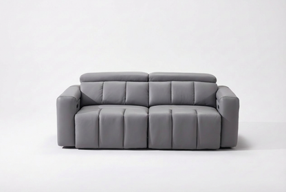 Dallas 3 Seater Power Slider Sofa - Grey
