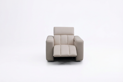 Ohio Cream Power Slider Recliner Armchair - Beige