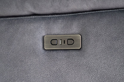 Toledo Grey Power Recliner Armchair