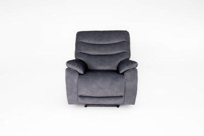 Toledo Grey Power Recliner Armchair