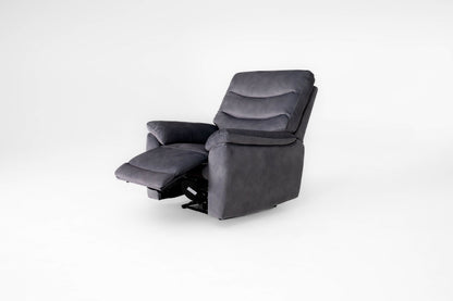 Toledo Grey Power Recliner Armchair