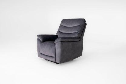 Toledo Grey Power Recliner Armchair