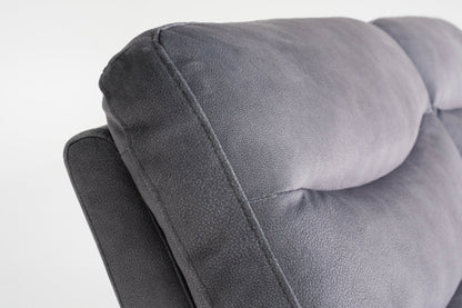 Toledo Grey 2 Seater Power Recliner Sofa