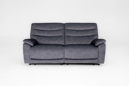 Toledo Grey 3 Seater Power Recliner Sofa