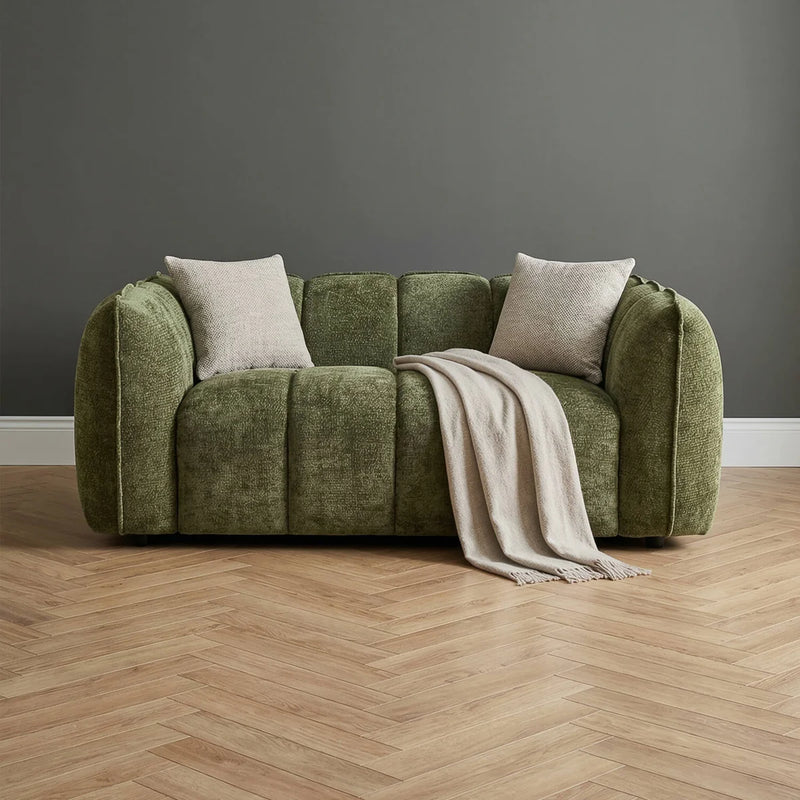Venice Sofa Olive Green 2 Seater