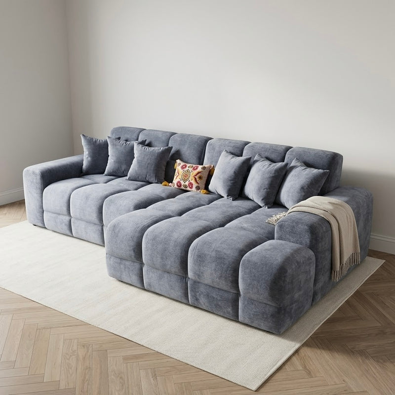 Jacob Sofa Grey Right Hand Facing Corner