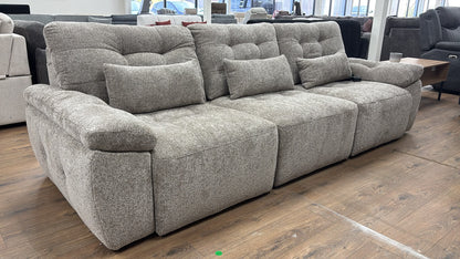 Dallas Electric Sofabed - Mushroom