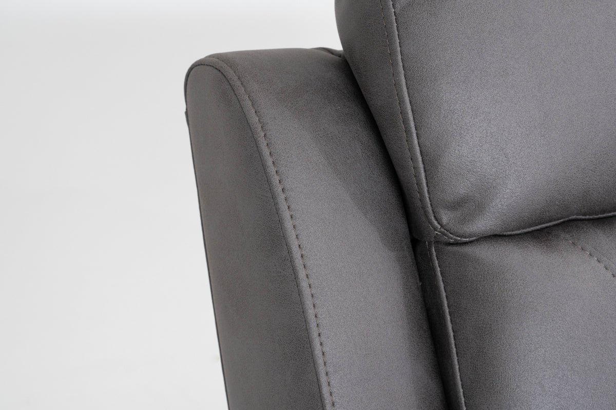 Jackson Power Recliner Modular Grey Corner Sofa