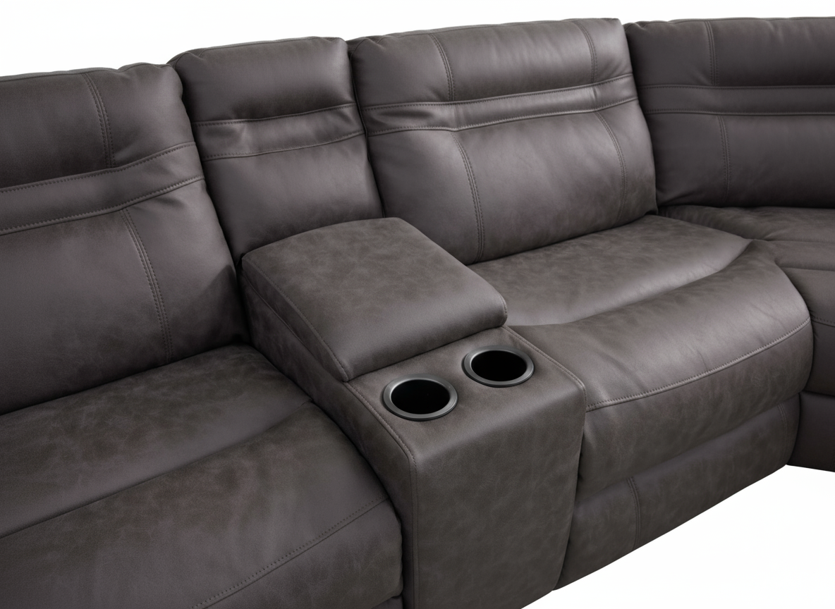 Jackson Power Recliner Modular Grey Corner Sofa