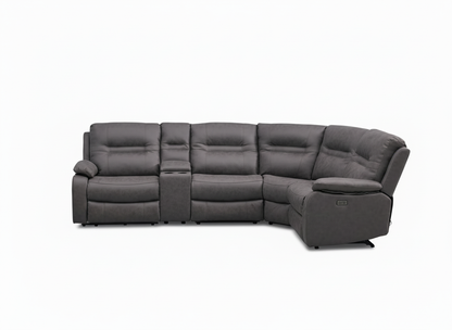 Jackson Power Recliner Modular Grey Corner Sofa