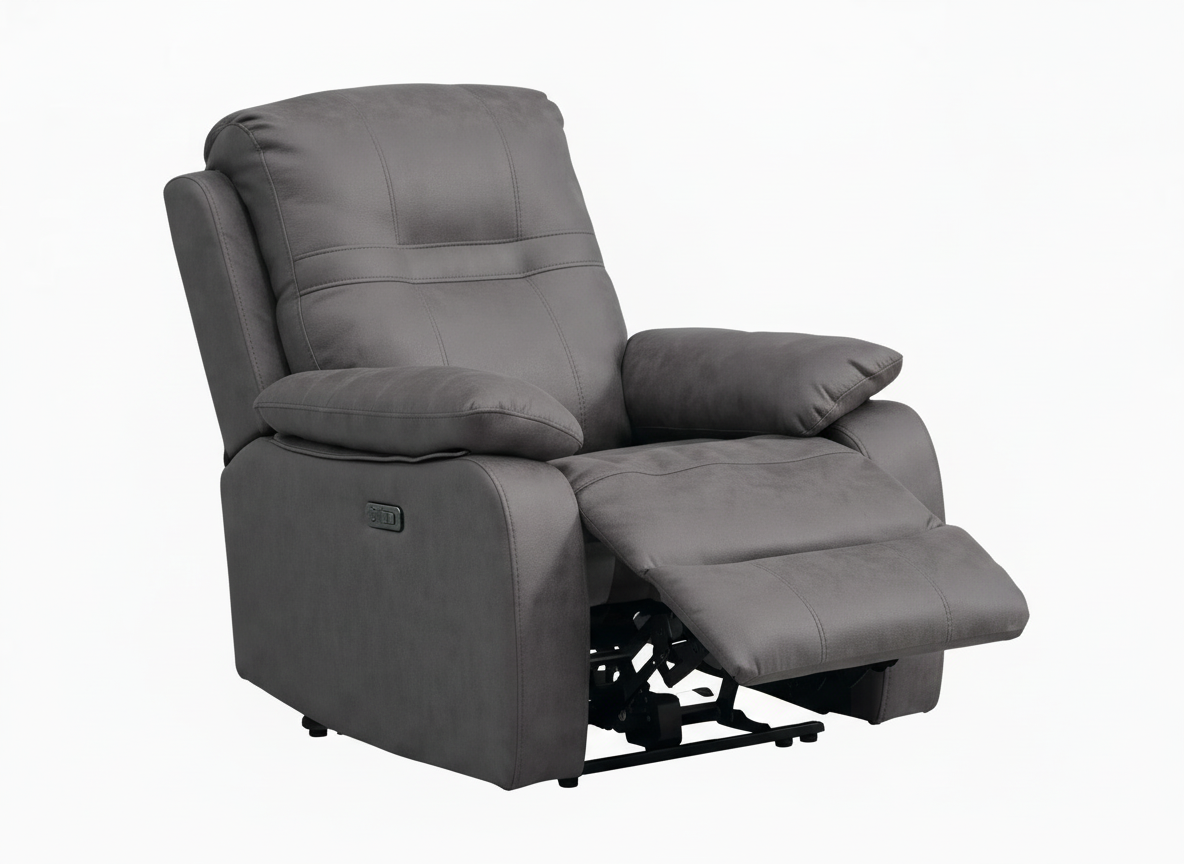 Jackson Power Recliner Grey Armchair