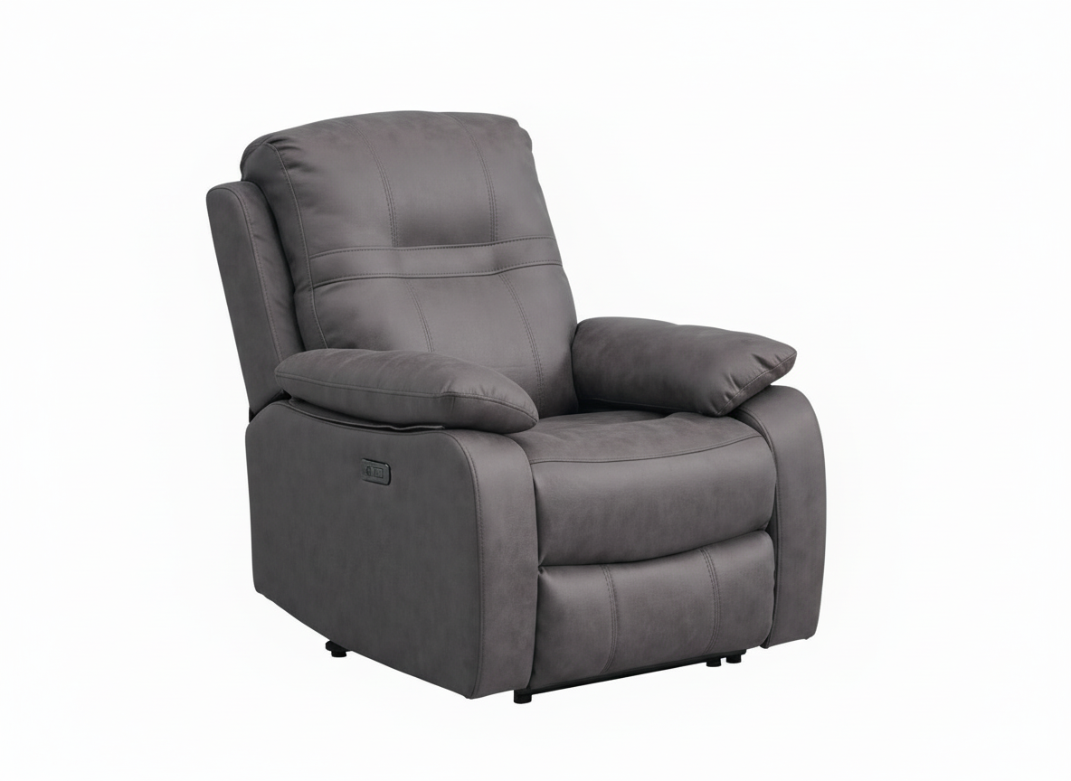 Jackson Power Recliner Grey Armchair