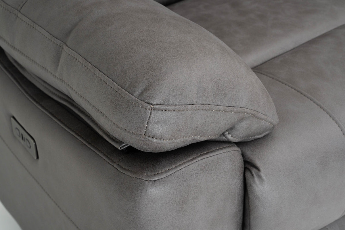 Jackson Power Recliner Grey Armchair