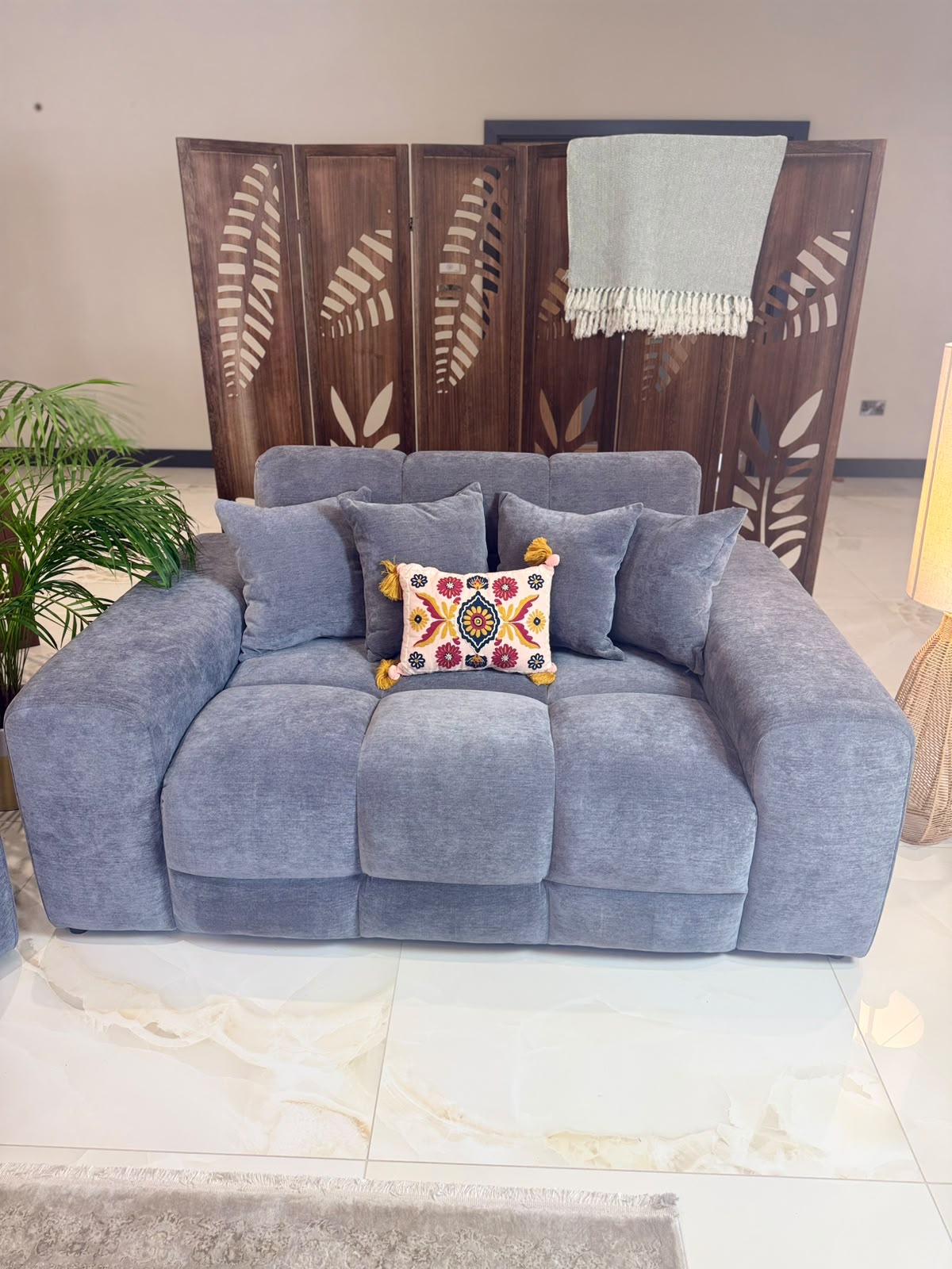 Jacob 2 Seater Sofa - Grey