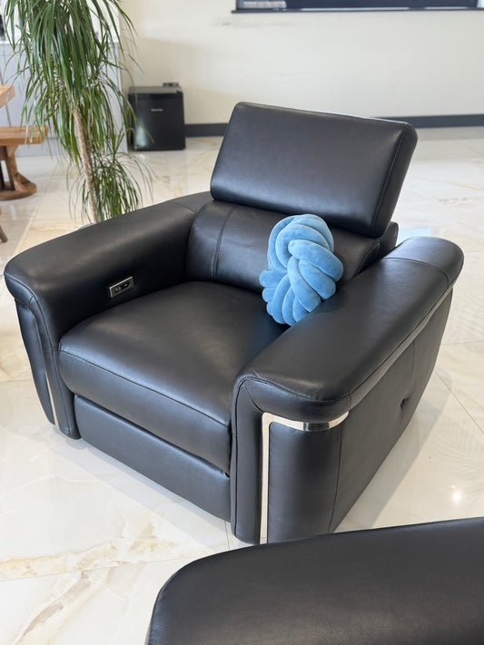 Somerville Electric Recliner Sofa Armchair - Black