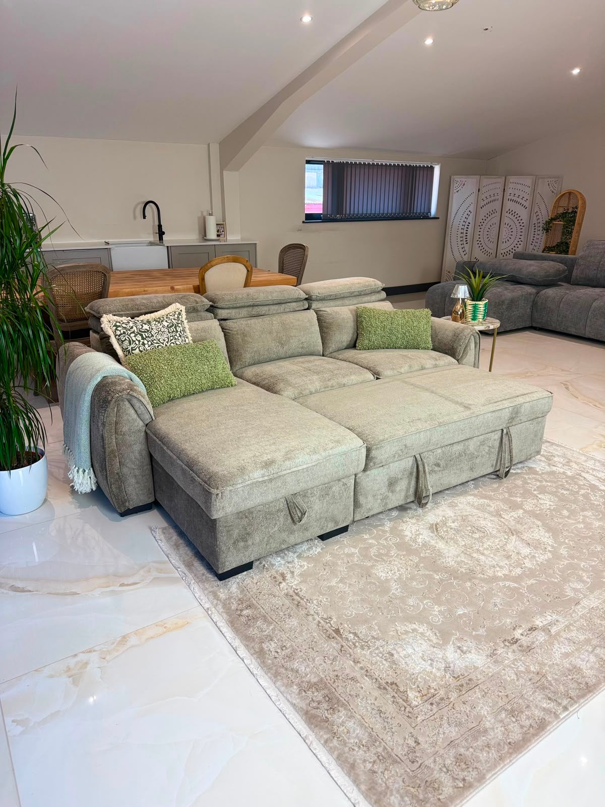 Montrose Universal Storage Sofa Bed - Mushroom