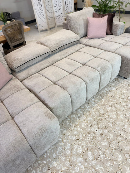 Shanghai Luxury U Shape Sofa Bed - Beige