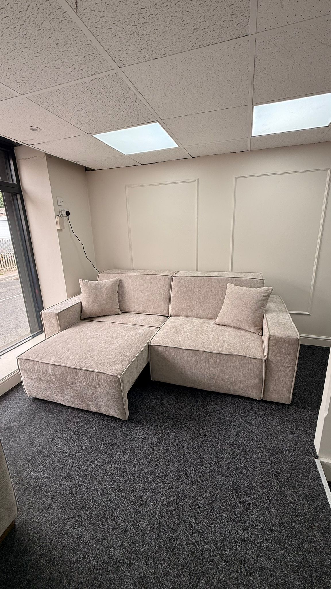 Houston Electric Sofa Bed - Beige