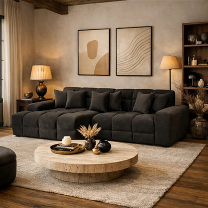 Jacob Sofa Charcoal Left Hand Facing Corner