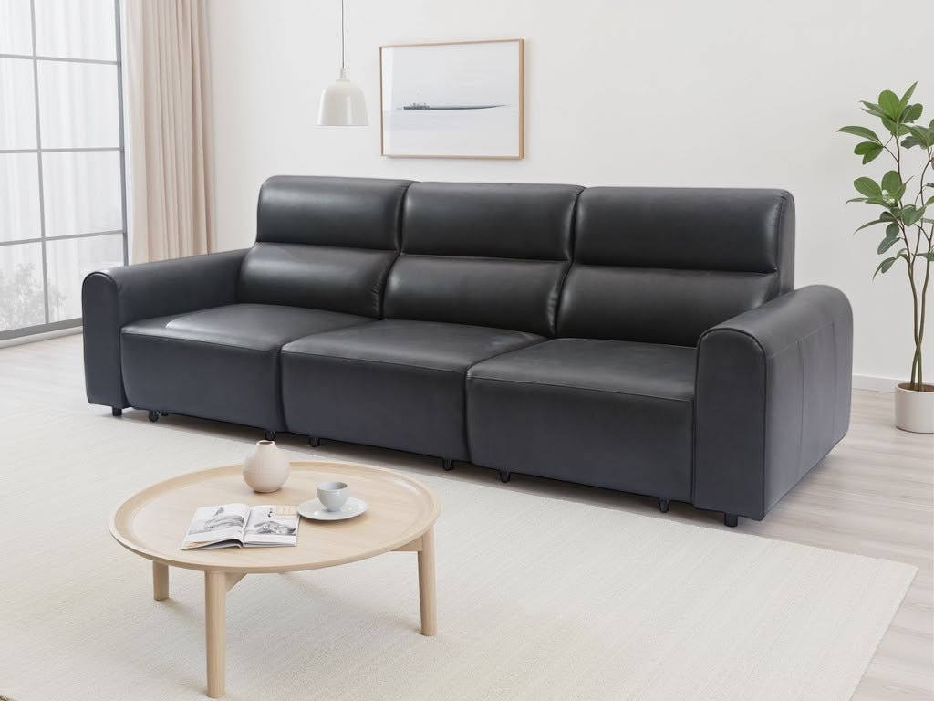 Conway Leather Electric Sofa Bed