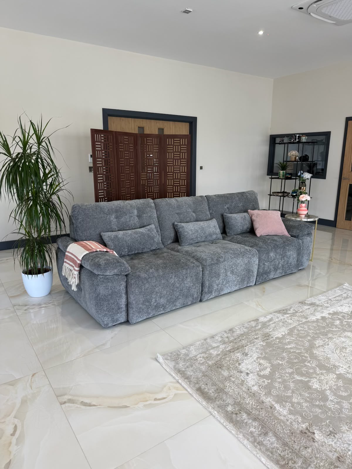 Dallas Electric Sofabed - Grey