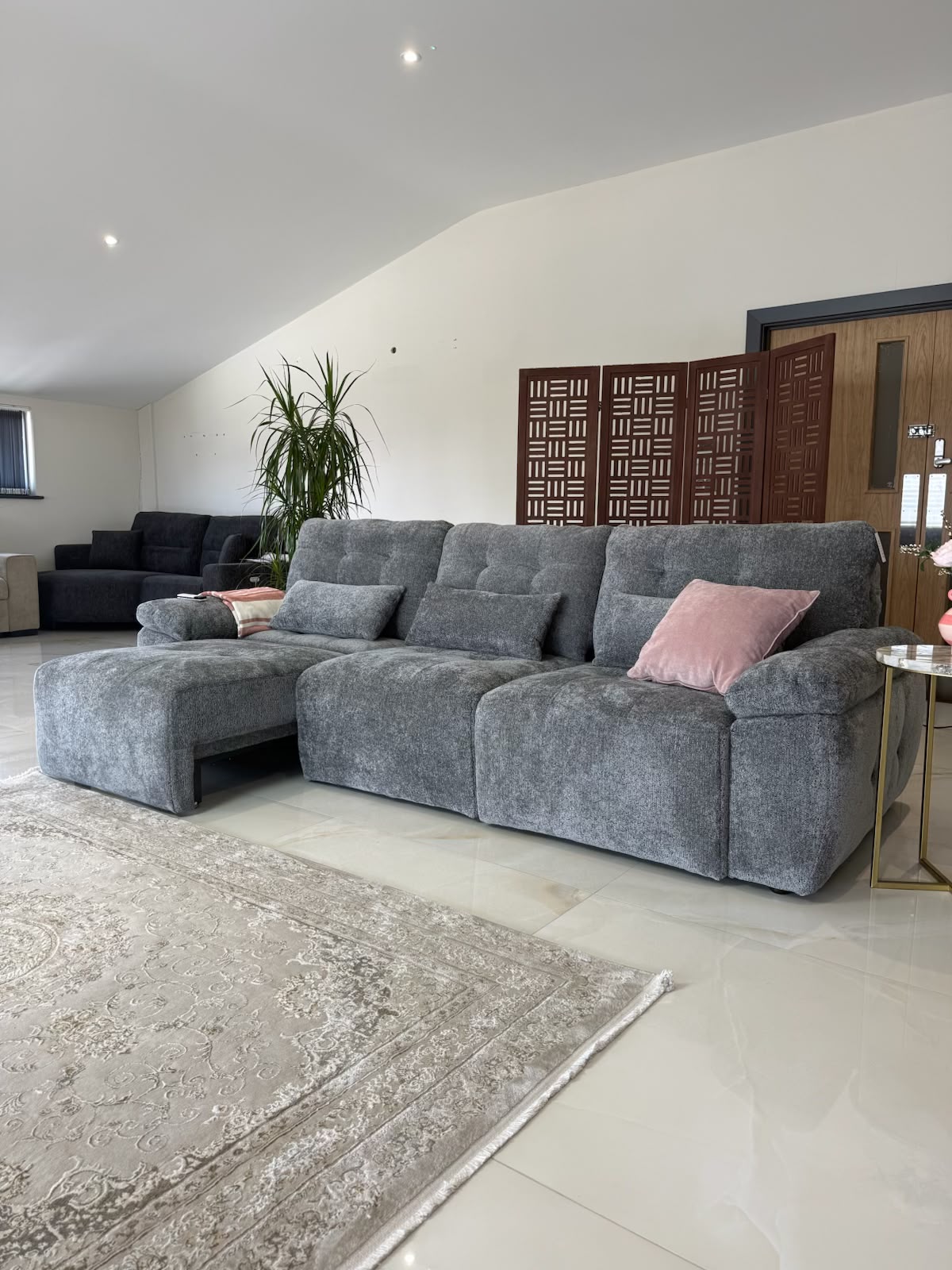 Dallas Electric Sofabed - Grey