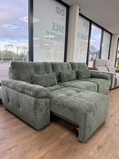Dallas Electric Sofabed - Green