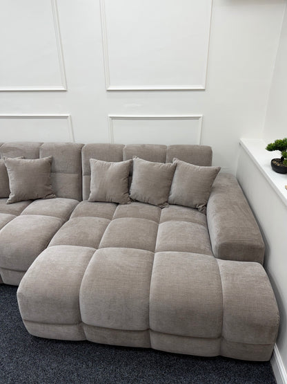 Jacob Sofa Latte Right Hand Facing Corner