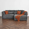 Brooklyn Electric Storage Right Hand Sofa Bed - Dark Grey Pre-Order