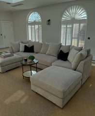 Bishop Scatter U Shape Corner Sofa - Any Colour