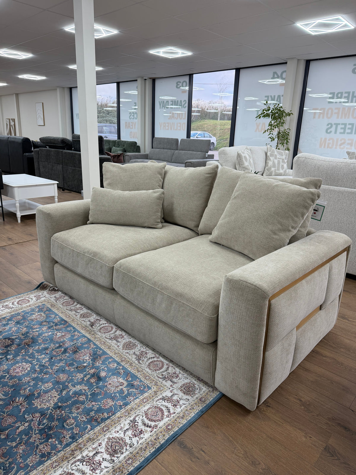 Jupiter 2 Seater Sofa - Beige