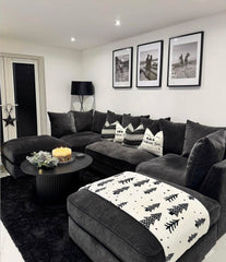 Bishop Scatter U Shape Corner Sofa - Any Colour