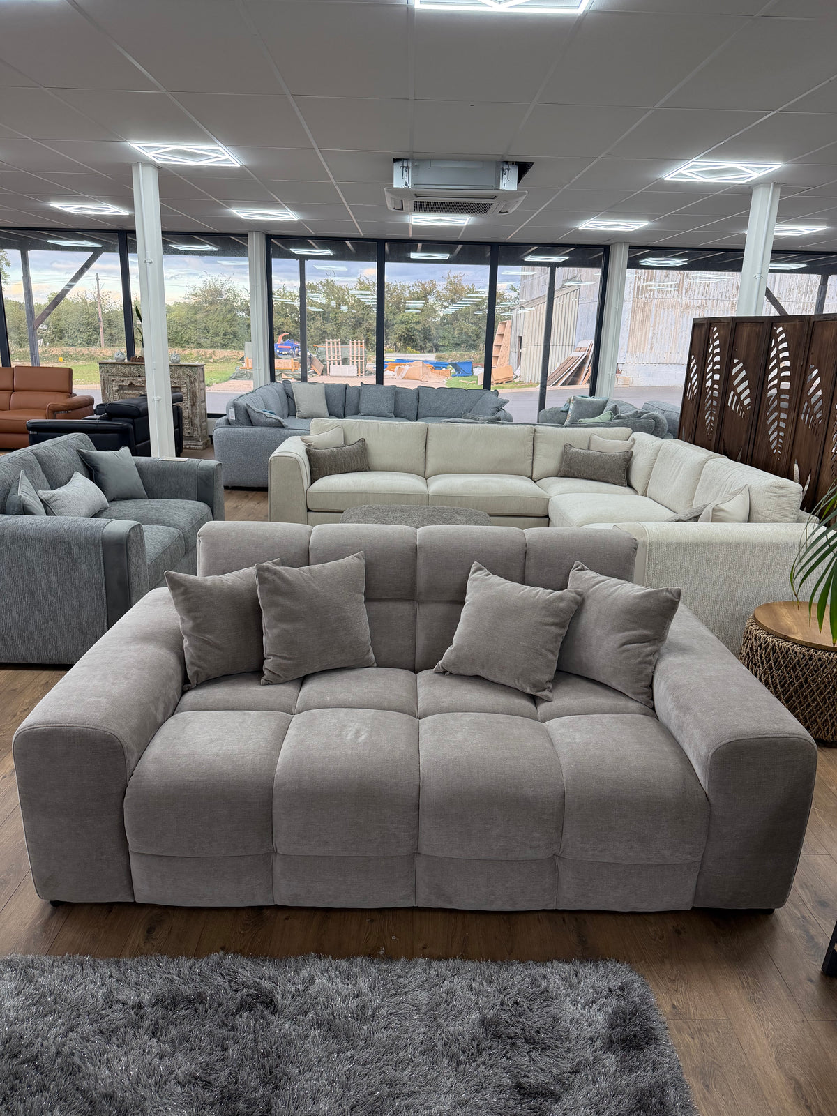 Jacob 3 Seater Sofa - Latte