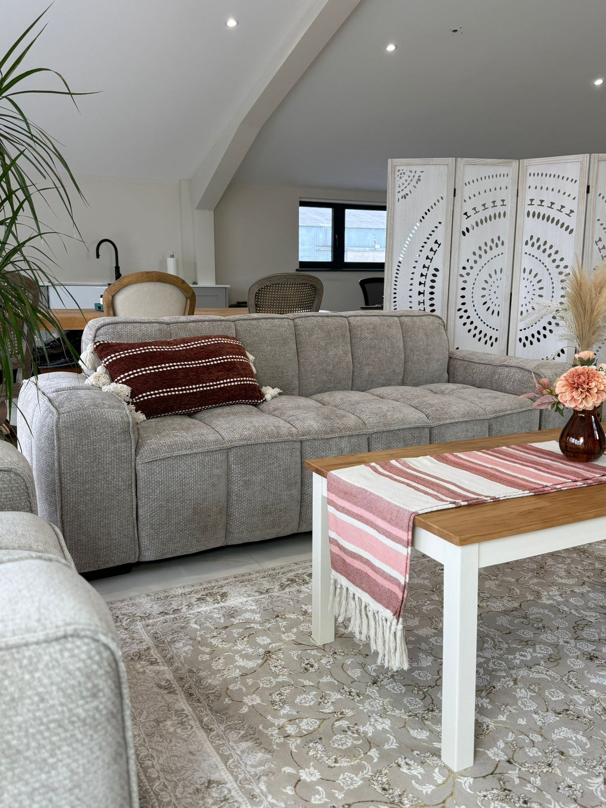 Paris Sofa Beige 3+2 Seater