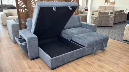 Franklin Sofabed Grey Universal Corner