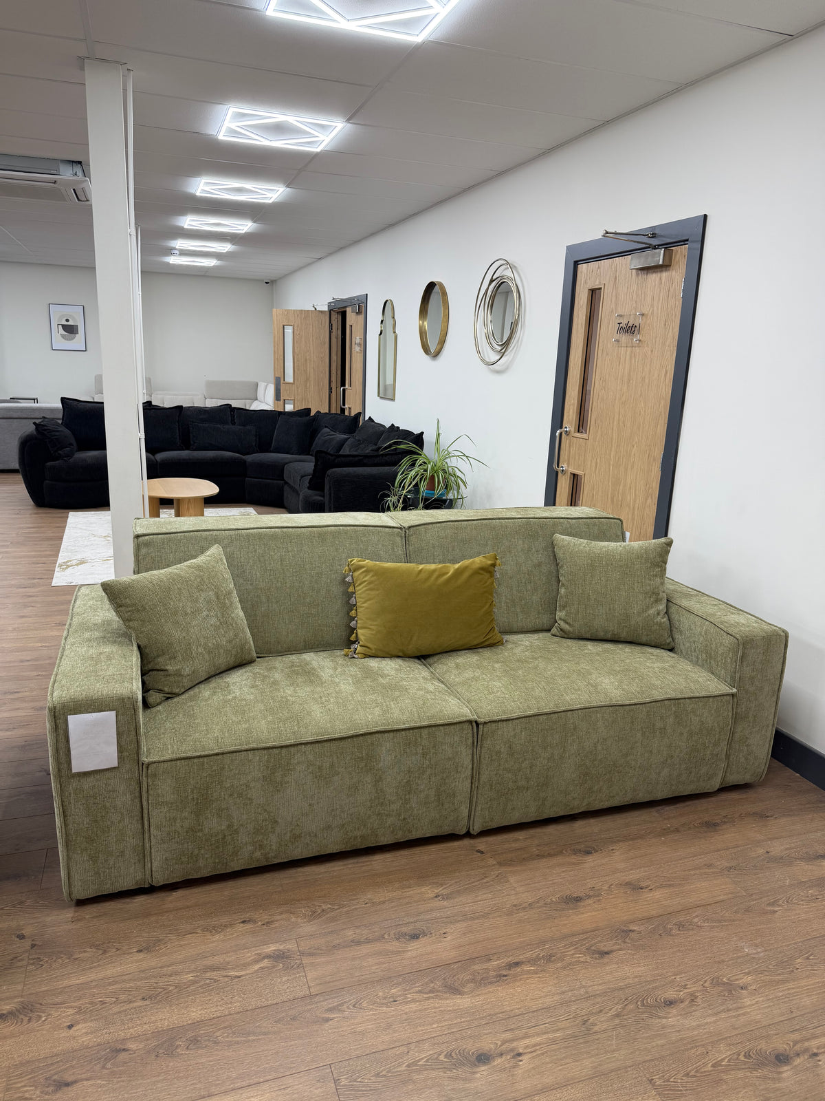 Houston Electric Sofa Bed - Green