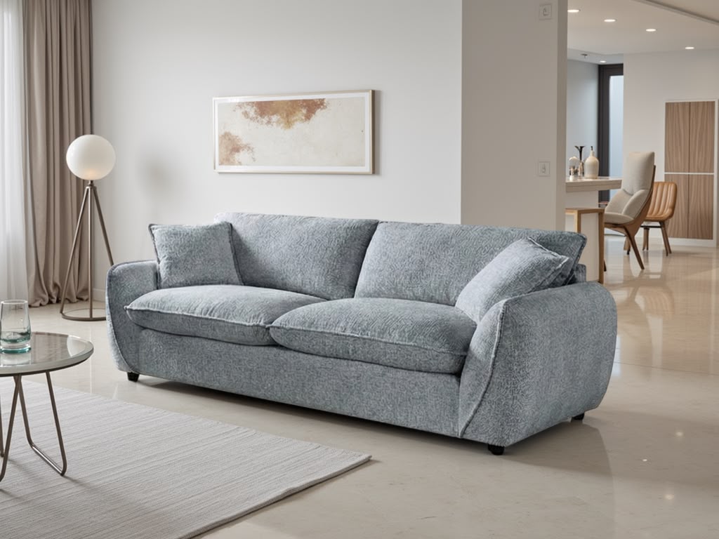 Berlin 3+2 Seater Sofa Set - Grey
