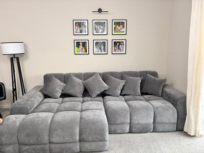 Jacob Sofa Grey Left Hand Facing Corner