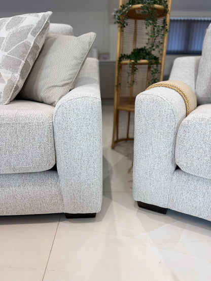 Douglas Beige 2 Seater Sofa
