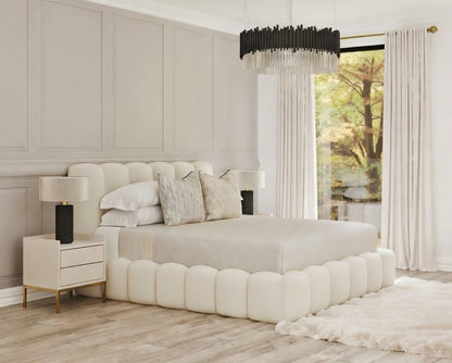 Laurence Boucle Bed Frame