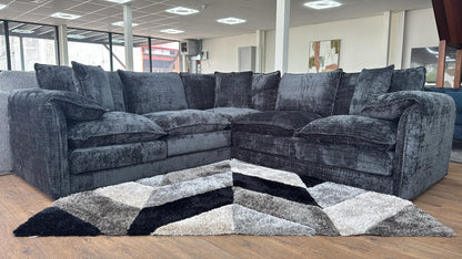 Solaya Corner Sofa - Black