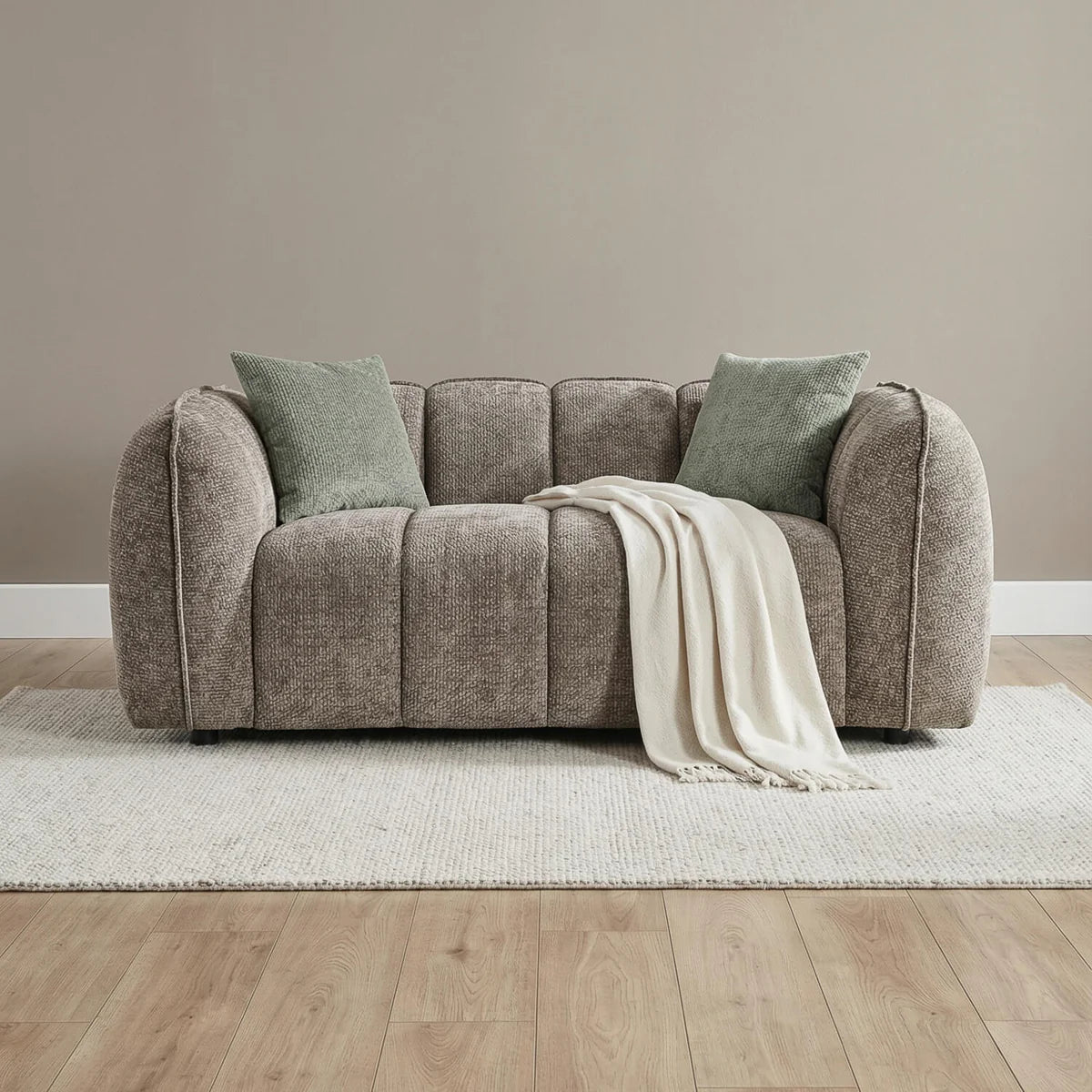 Venice Sofa Mocha 2 Seater