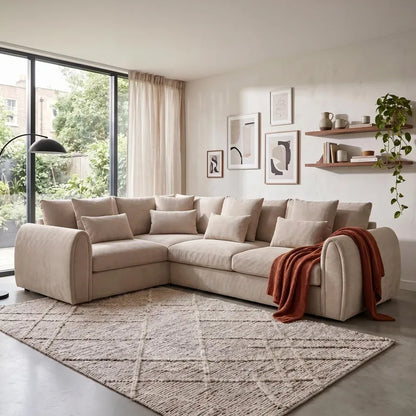 Mirabel Sofa Left Hand Facing Corner Mocha
