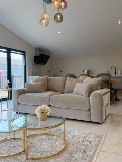 Jupiter 3+2+1 Seater Sofa - Beige