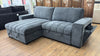 Franklin Sofabed Grey Universal Corner